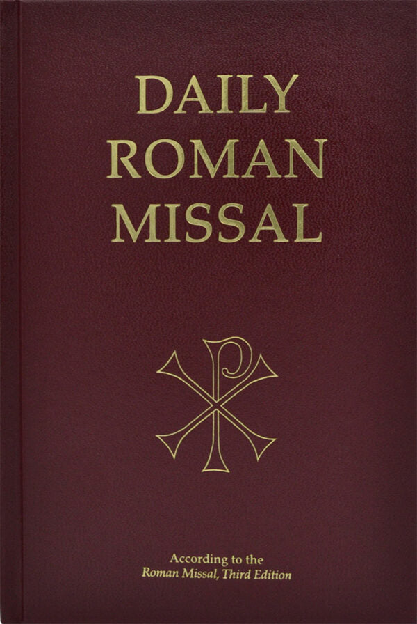 Daily Roman Missal, 7th Ed., Standard Print (Hardcover, Burgundy)