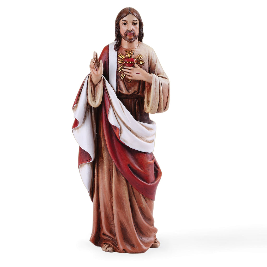 Sacred Heart of Jesus Statue 4"H
