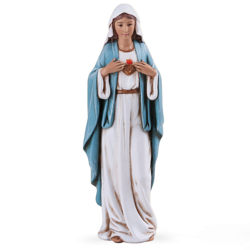 Immaculate Heart of Mary Statue 4"H