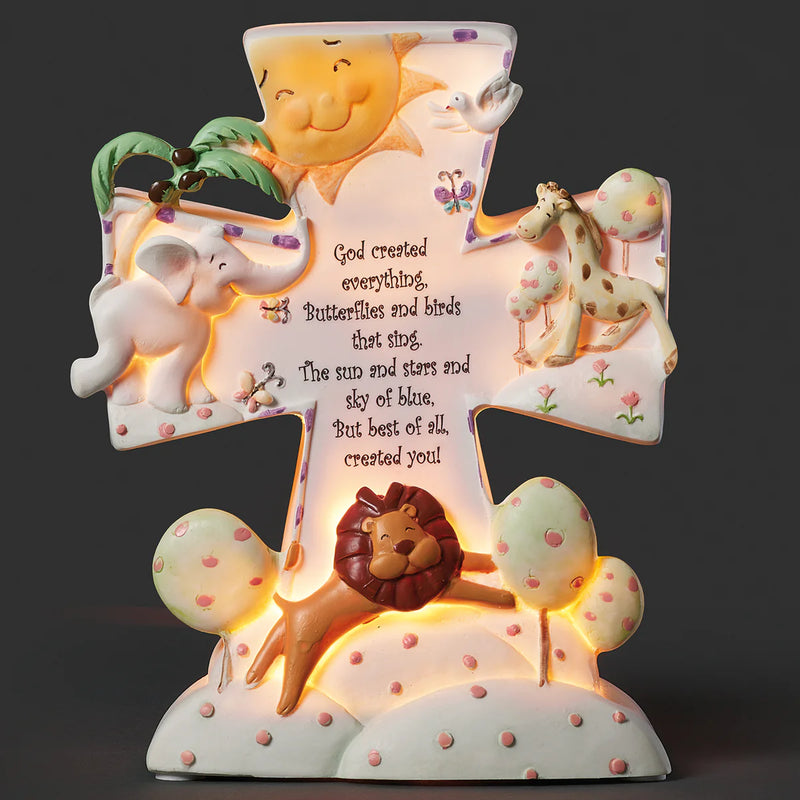 God Created Everything Nightlight 6.5"H