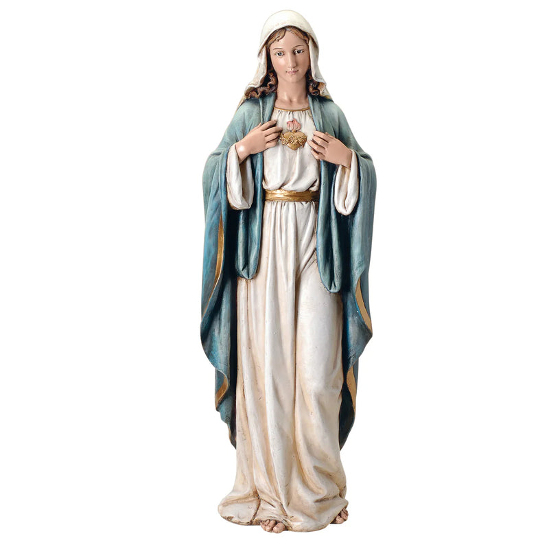 Immaculate Heart of Mary Statue 37"H
