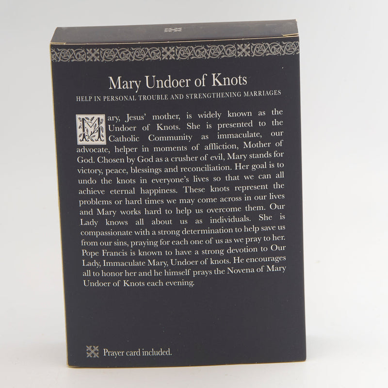 Mary Undoer of Knots Statue 4.25"H