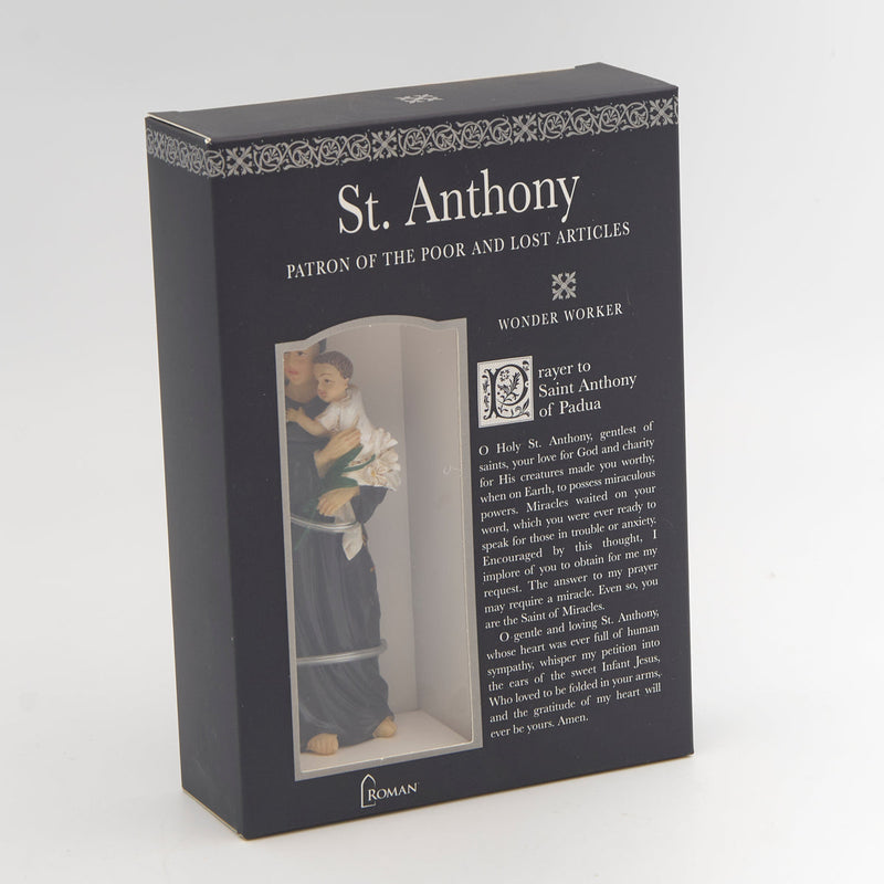 Anthony - St. Anthony of Padua Statue 4"H