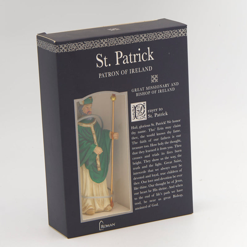 St. Patrick Statue 4.75"H | Roman