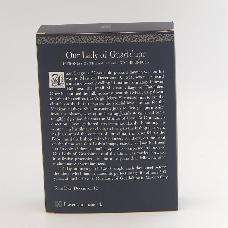 Our Lady of Guadalupe Statue 4"H