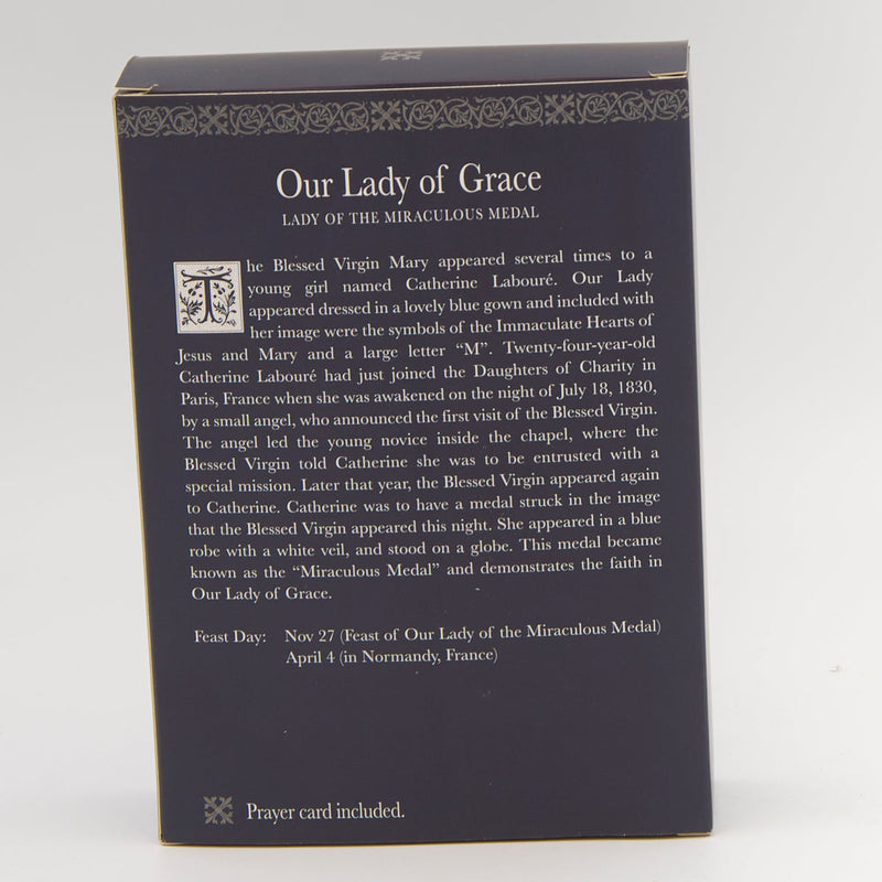 Our Lady of Grace Statue 3.7"H
