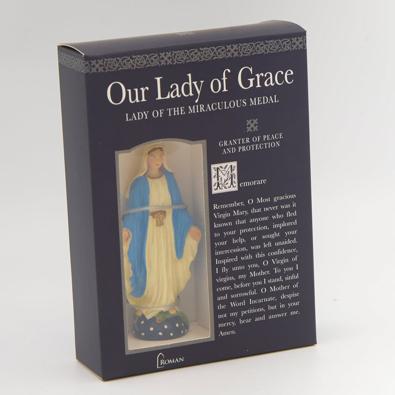 Our Lady of Grace Statue 3.7"H