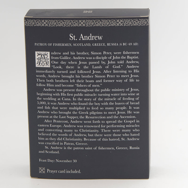 Andrew - St. Andrew Statue 4"H