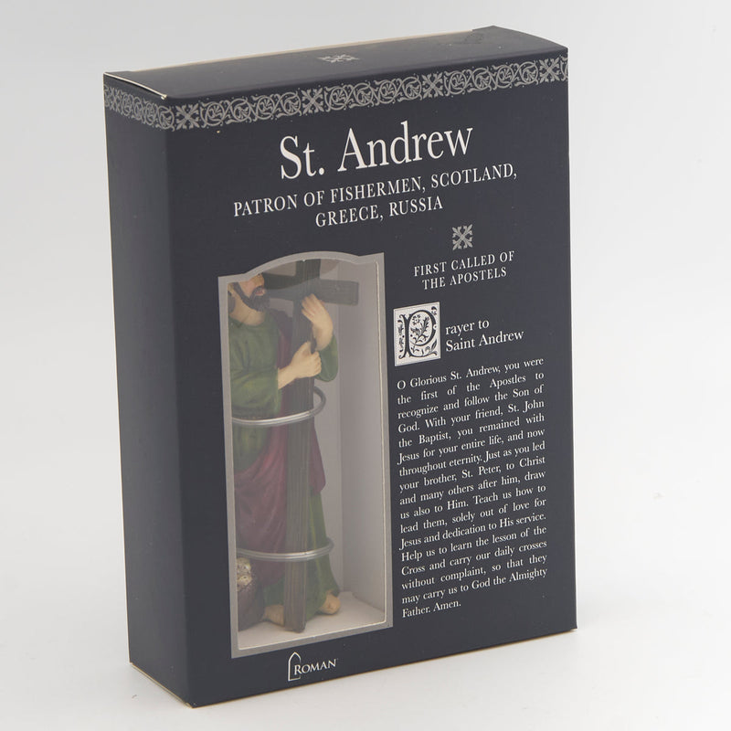 Andrew - St. Andrew Statue 4"H