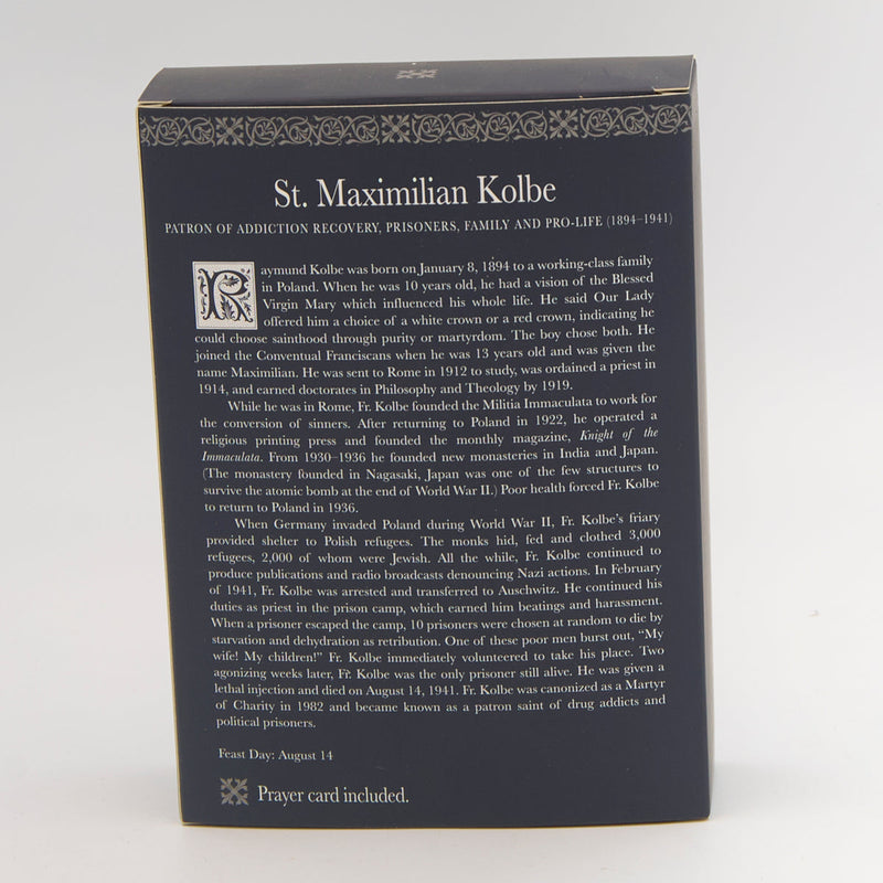 Maximilian - St. Maximilian Kolbe Statue 4"H