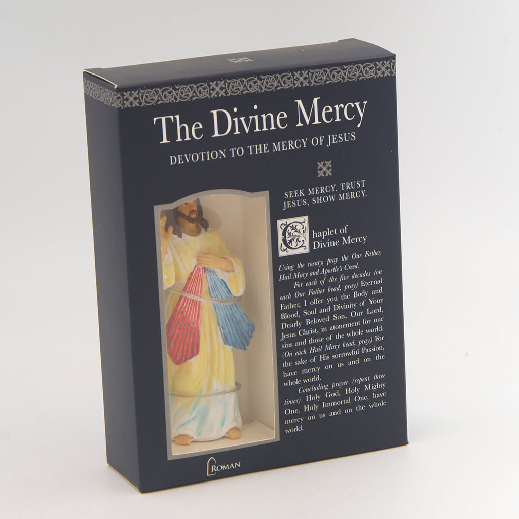 Divine Mercy Statue 4"H