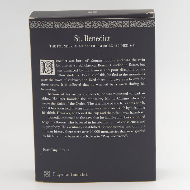 Benedict - St. Benedict Statue 4"H