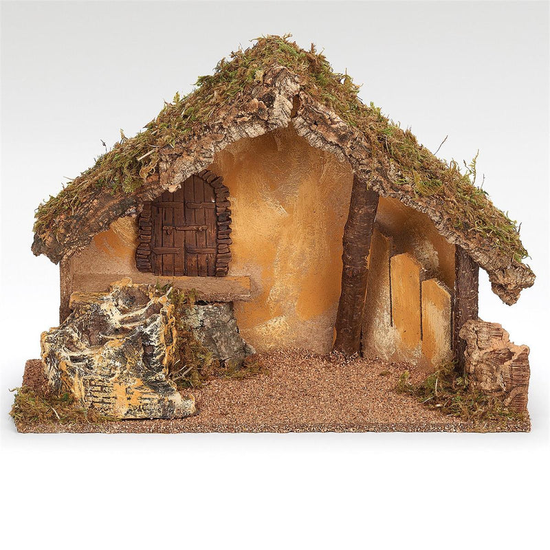 Fontanini 13.5"H Italian Stable for 7.5" Scale Nativity Figure