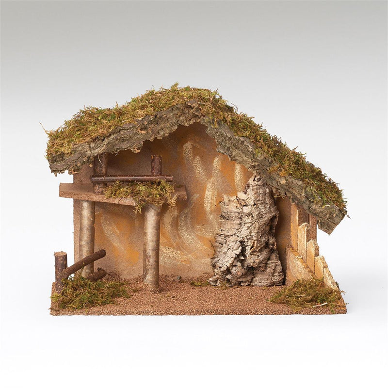 Fontanini 13.75"H Italian Stable for 7.5" Scale Nativity Figure