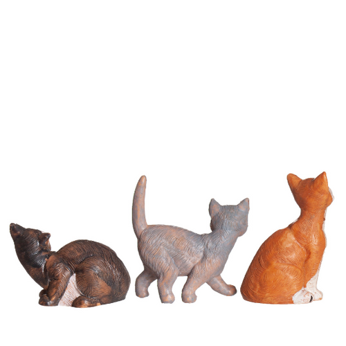Cat Family 3pc Set 5" Scale