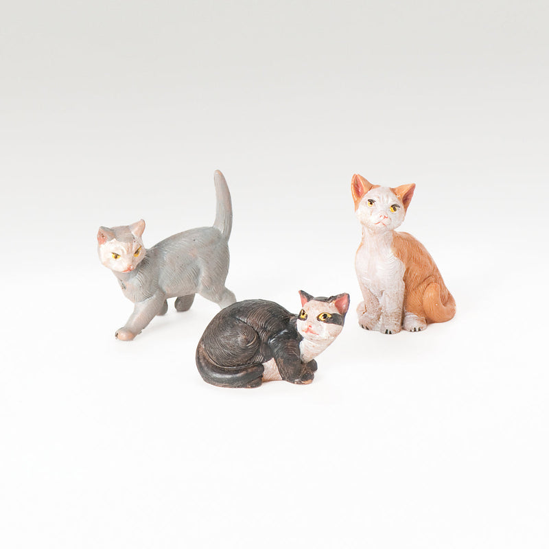 Cat Family 3pc Set 5" Scale