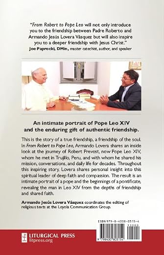 From Robert to Pope Leo: Our Friendship, His Mission | Liturgical Press