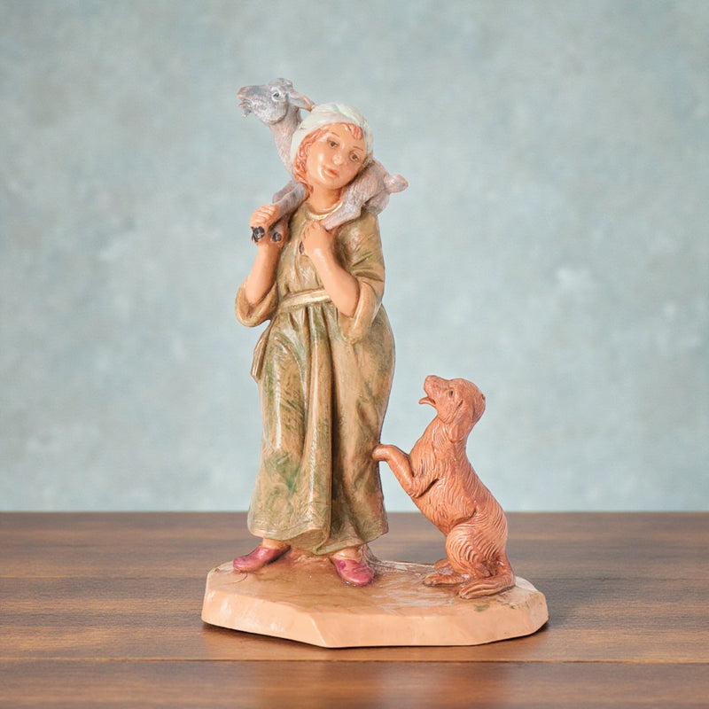 Ethan the Shepherd with Animals 5" Scale