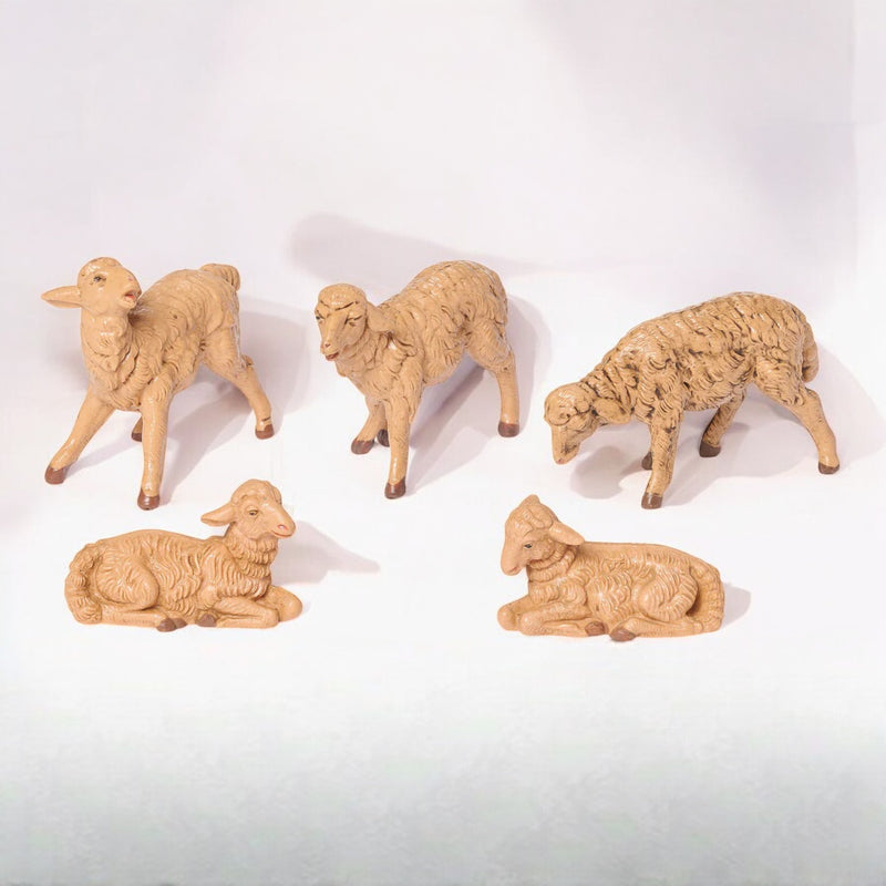 Brown Sheep 5pc Set 5" Scale