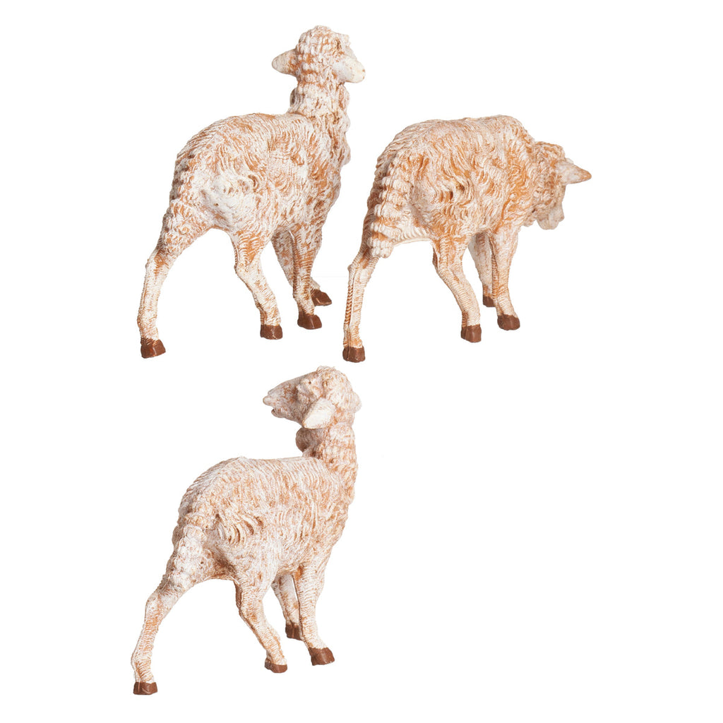 White Sheep 3pc Set 7.5" Scale