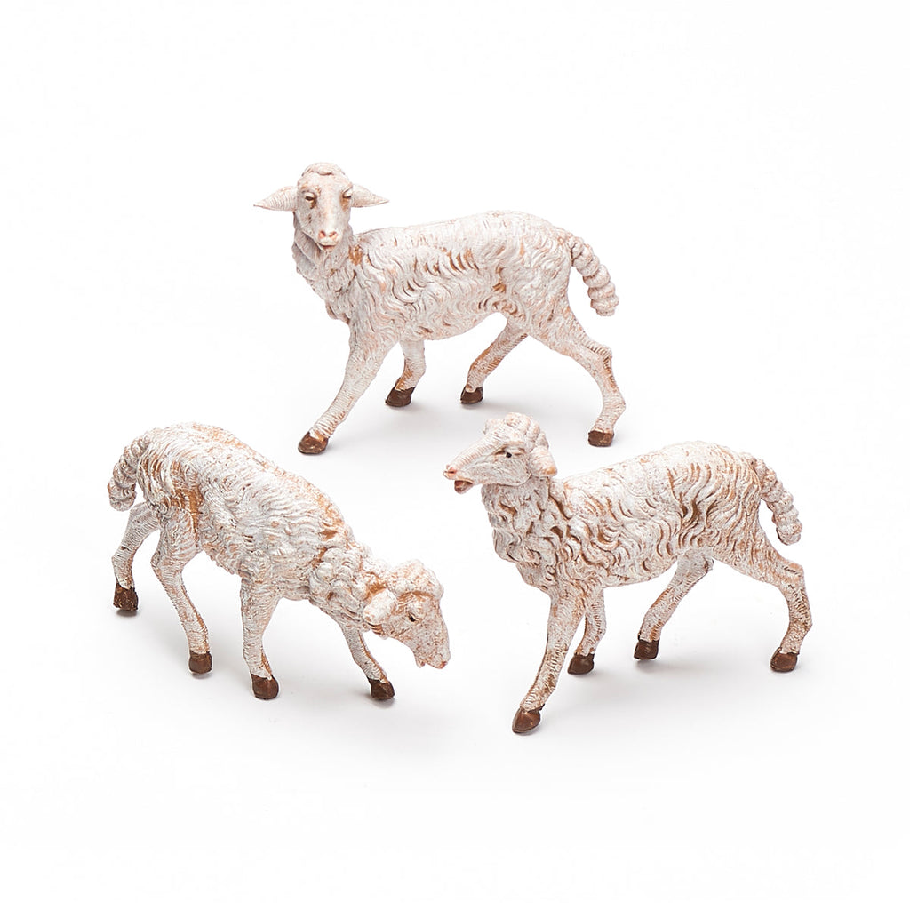 White Sheep 3pc Set 7.5" Scale