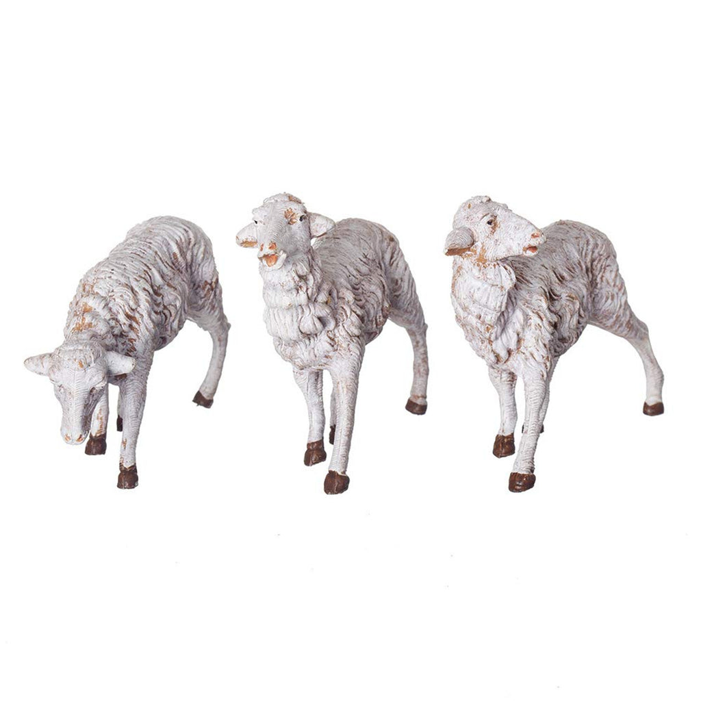 White Sheep 3pc Set 7.5" Scale