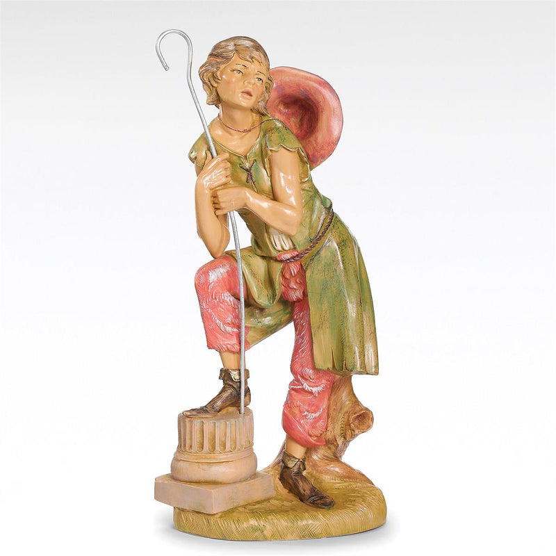 Fontanini 12" Scale Peter, Boy Shepherd Nativity Figure