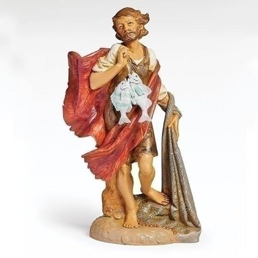 Fontanini 12" Scale Hiram, Fisherman Nativity Figure