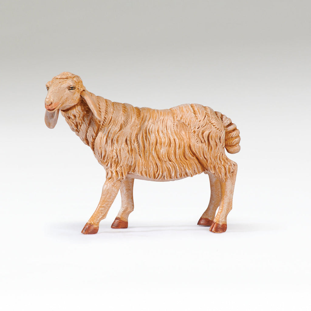Sheep Standing Brown 18" Scale