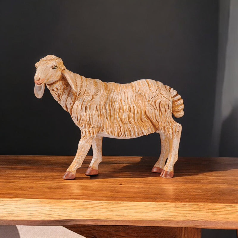 Sheep Standing Brown 18" Scale
