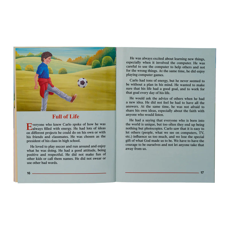 Blessed Carlo Acutis Children's Picture Book | Saint Story for Kids | Catholic Book Publishing