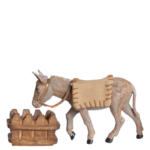 Mary's Donkey with Food Trough 5" Scale