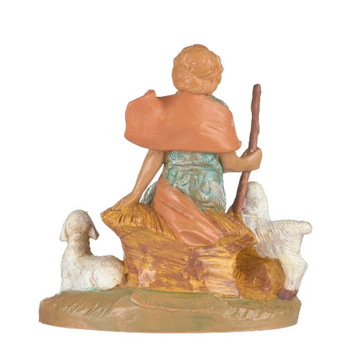 Peter the Shepherd Boy Sitting 5" Scale
