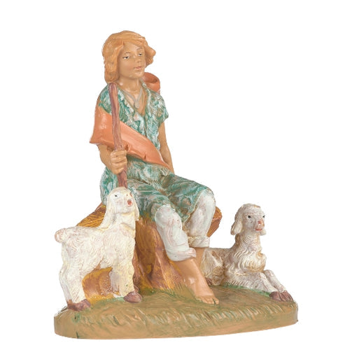 Peter the Shepherd Boy Sitting 5" Scale