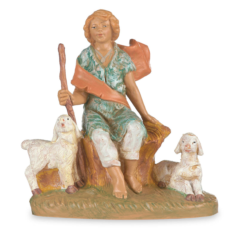 Peter the Shepherd Boy Sitting 5" Scale