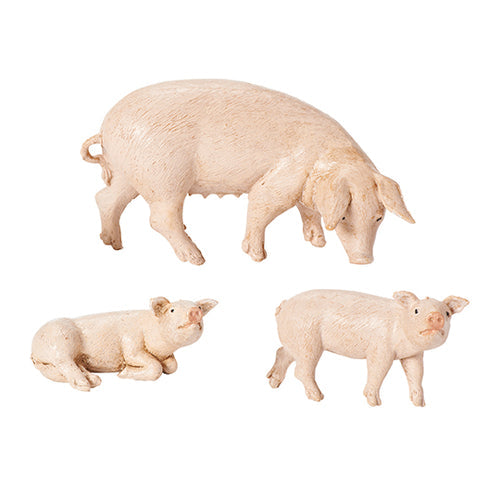 Pigs 3pc Set 5" Scale