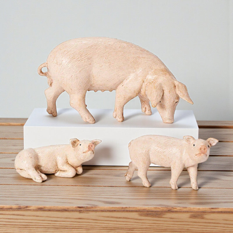 Pigs 3pc Set 5" Scale