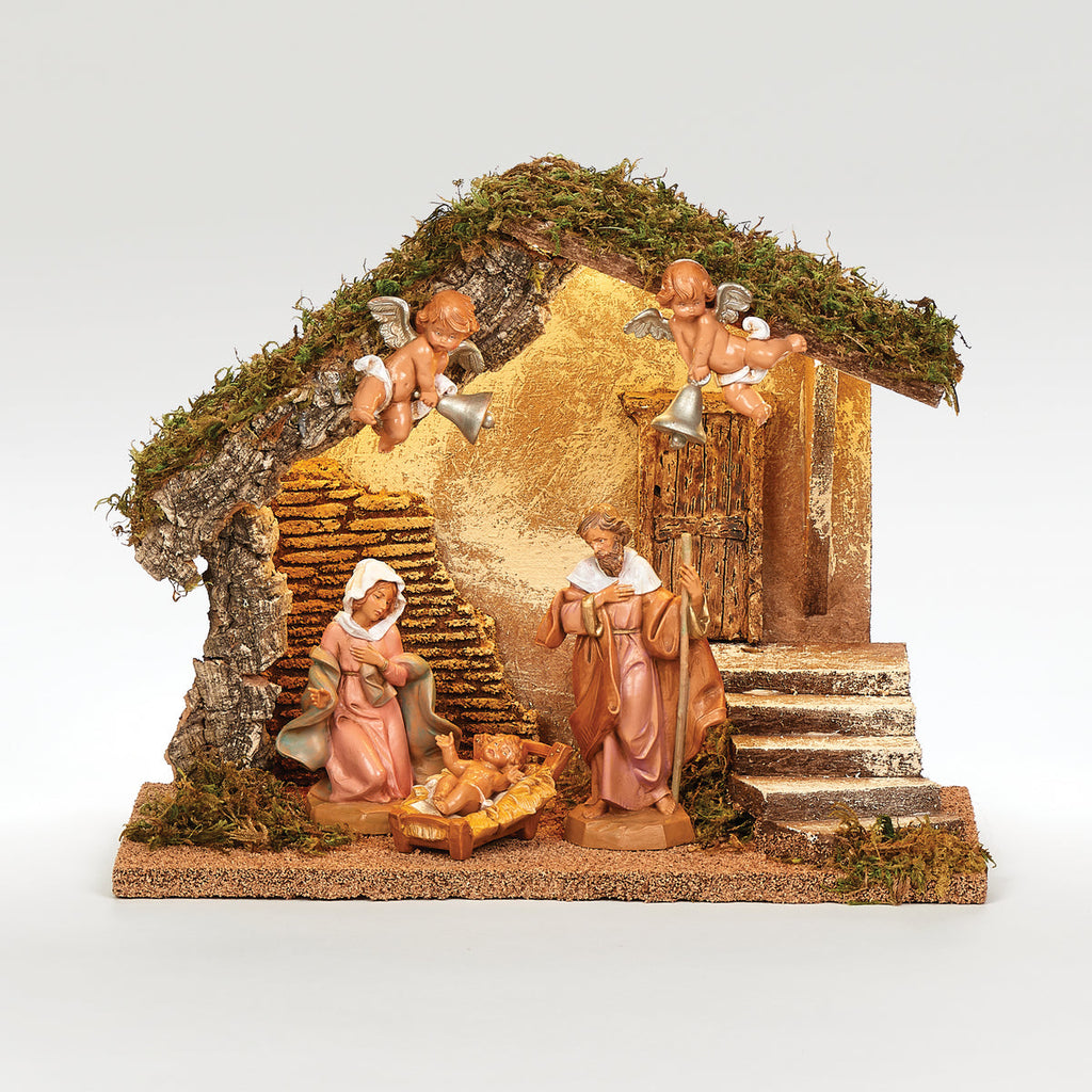 5 Figure Nativity Wedding Creche 5" Scale