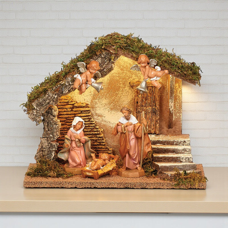 5 Figure Nativity Wedding Creche 5" Scale