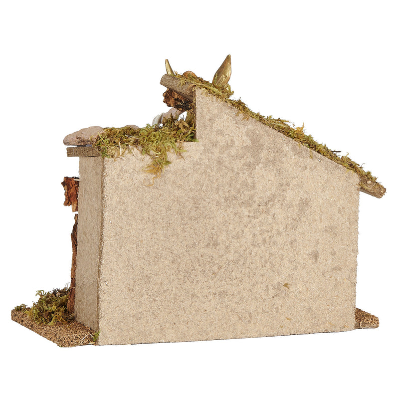 6 Figure Nativity Set with Italian Stable 5" Scale