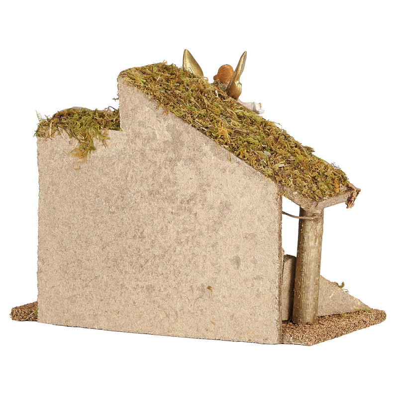 6 Figure Nativity Set with Italian Stable 5" Scale