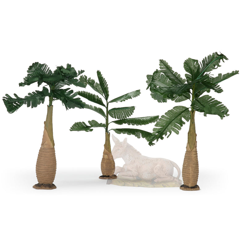 Palm Tree 3pc Set 8"H