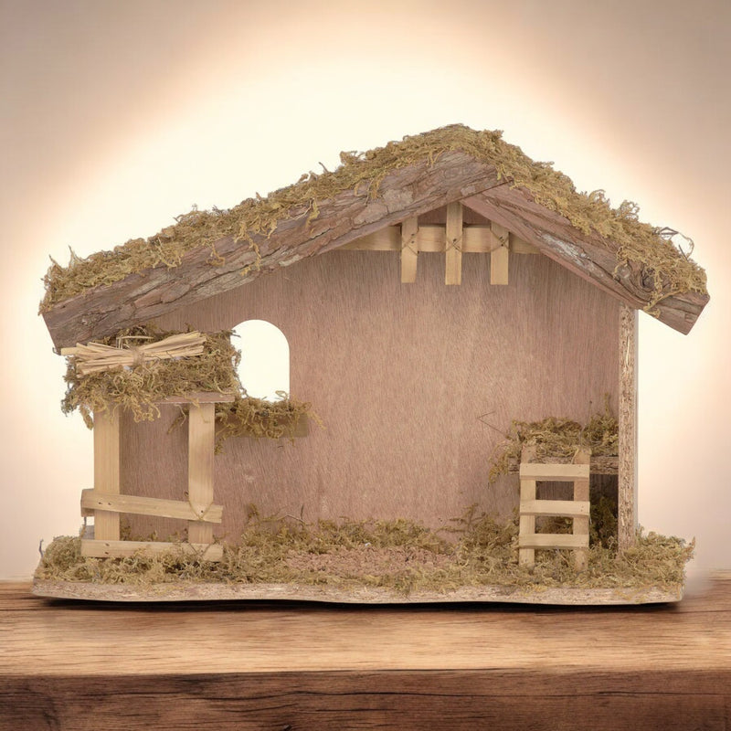 Stable with Ladder 10.5"H