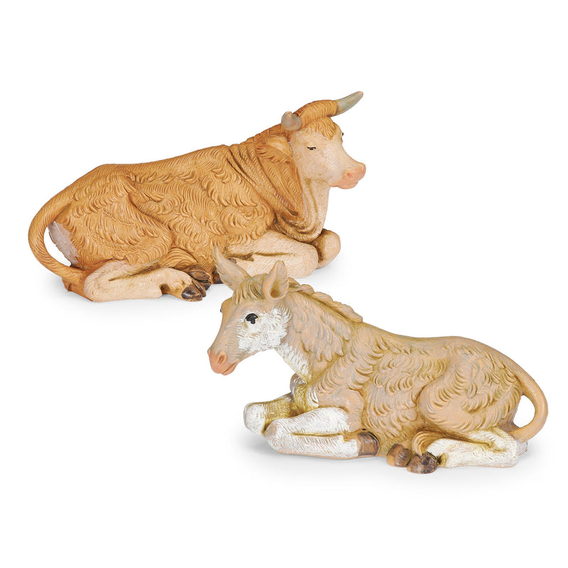 Donkey and Ox 2pc Set 3.5" Scale