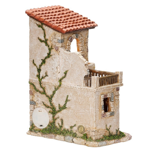 Fontanini 15"H LED Bethlehem Inn for 5" Scale Nativity Figure