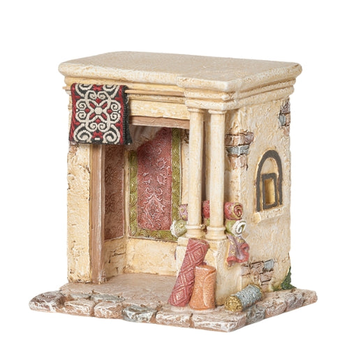 Fontanini 8"H Rug Merchant Shop for 5" Scale Nativity Figure