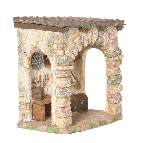 Fontanini 7"H Silversmith Shop for 5" Scale Nativity Figure