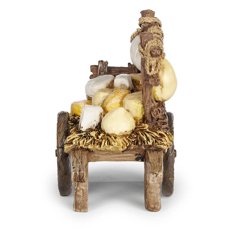 Fontanini Cheese Cart Nativity Village Accessory, 5" Scale