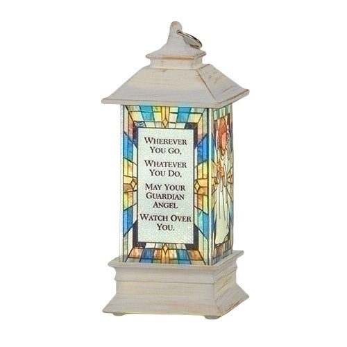 Angel Lantern LED Ornament 5"