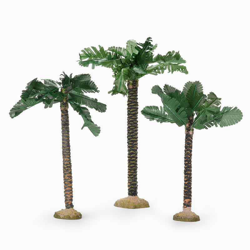 Palm Tree 3pc Set 9.5"H